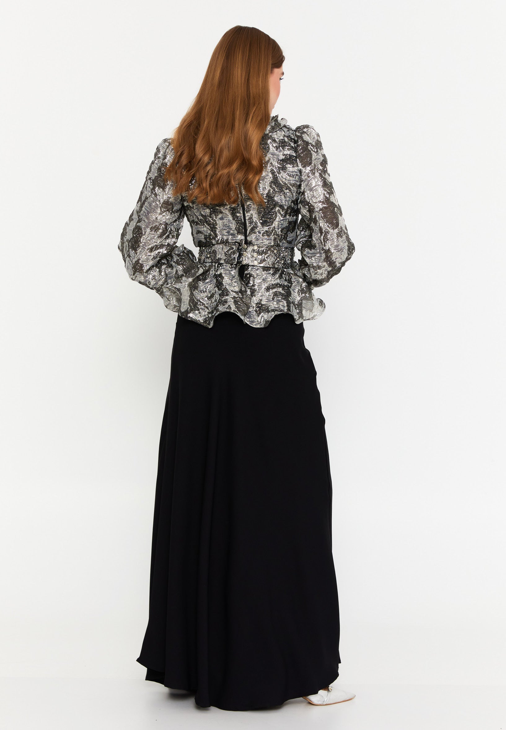 Long Sleeve Polyester Patterned Regular Two-Piece Outfit dwn65218 - Two-Piece Outfit - Istanbul Fashion Center