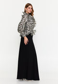 Long Sleeve Polyester Patterned Regular Two-Piece Outfit dwn65218 - Two-Piece Outfit - Istanbul Fashion Center