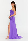 Strapless Maxi Polyester Mermaid Regular Wedding Guest Dress esc2225 - Wedding Guest Dress - Istanbul Fashion Center