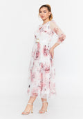 Mid-Length Midi Tulle Column Regular Casual Dress rct4732 - Casual Dress - Istanbul Fashion Center