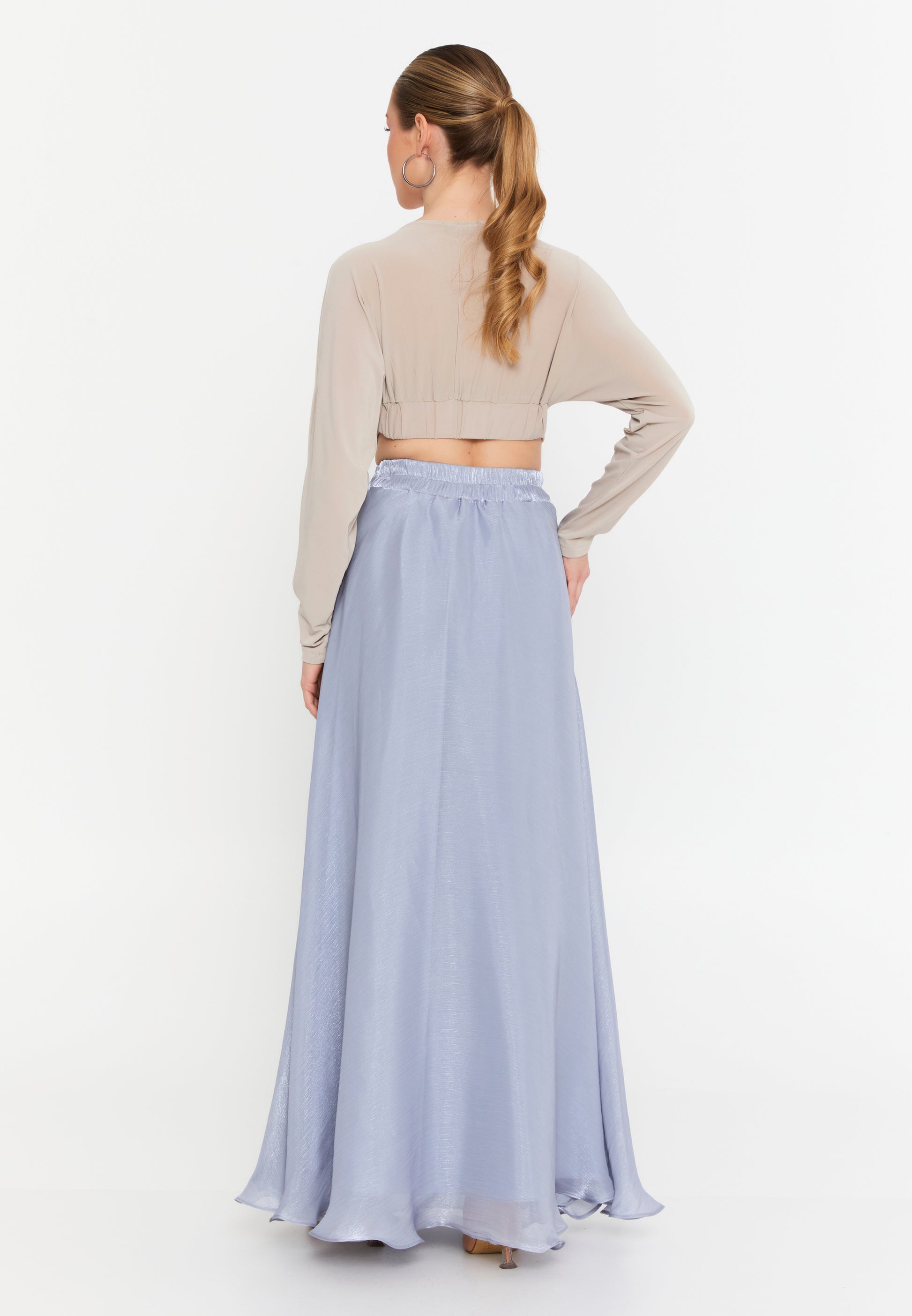 Maxi Solid Color Regular Skirt dwn65162 - Skirt - Istanbul Fashion Center