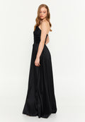 Strapless Maxi Polyester Column Regular Wedding Guest Dress ale2347 - Wedding Guest Dress - Istanbul Fashion Center