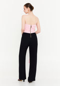 Sleeveless Viscose Regular Fit Regular Evening Jumpsuit exp72457 - Evening Jumpsuit - Istanbul Fashion Center