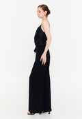 Sleeveless Viscose Regular Fit Regular Evening Jumpsuit exp72457 - Evening Jumpsuit - Istanbul Fashion Center