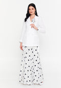 Long Sleeve Linen Geometric Regular Two-Piece Outfit dwn65506 - Two-Piece Outfit - Istanbul Fashion Center