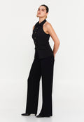 Sleeveless Solid Color Regular Vest exp18601 - Vest - Istanbul Fashion Center